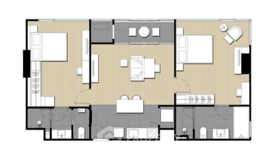 Wohnung zur Miete mit 2 Zimmer in Bang Na, Bangkok