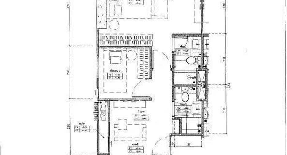 Condo en alquiler de 2 habitaciones en Huai Khwang, Bangkok