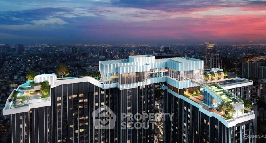 À louer 1 chambre condo à Huai Khwang, Bangkok
