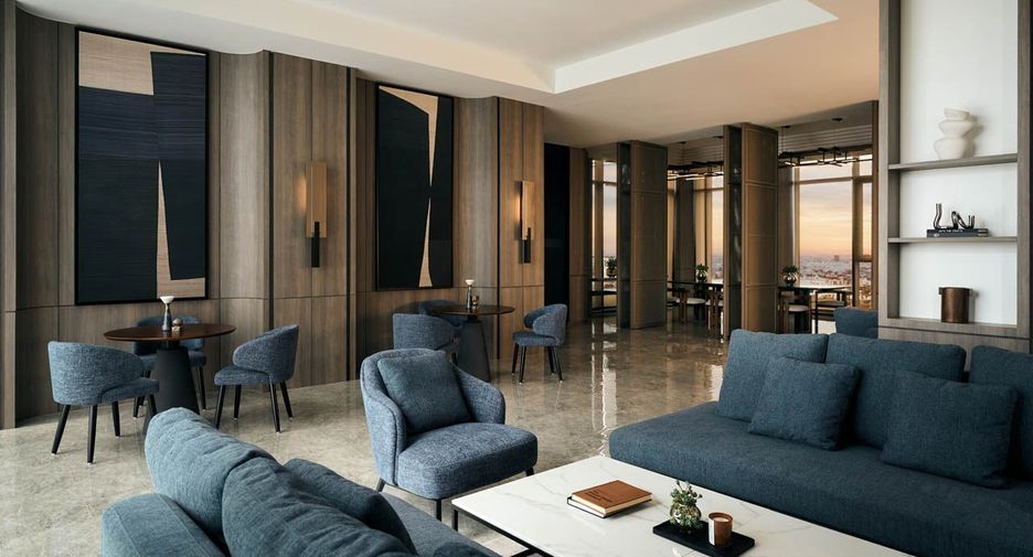 Wohnung zur Miete mit 1 Zimmer in Huai Khwang, Bangkok
