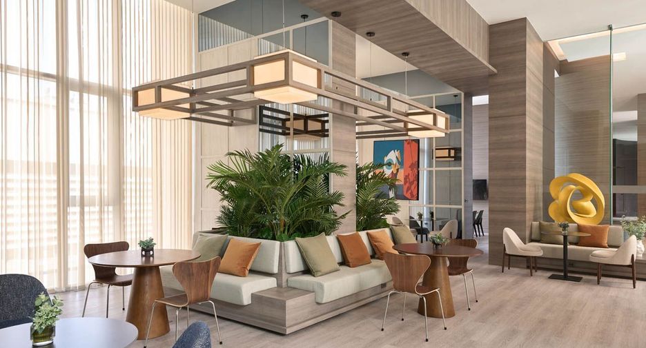 Wohnung zur Miete mit 1 Zimmer in Huai Khwang, Bangkok