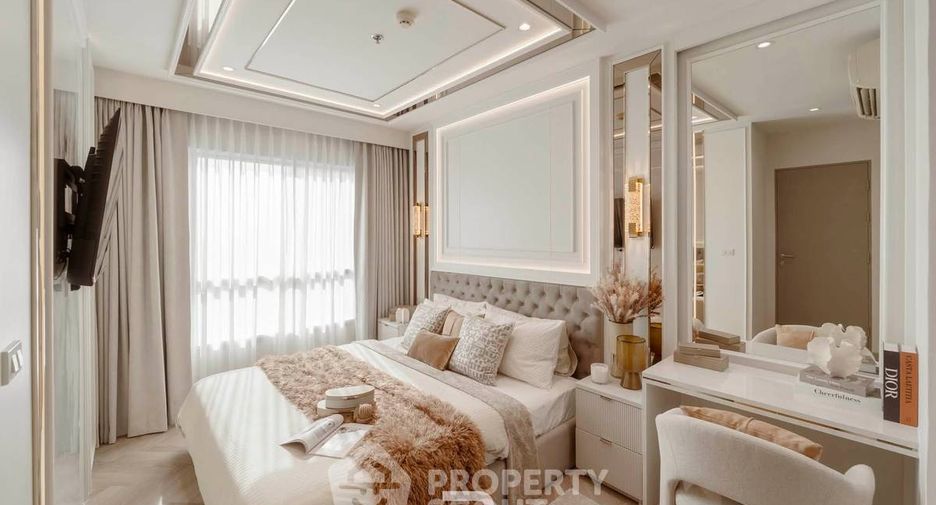 Wohnung zur Miete mit 2 Zimmer in Huai Khwang, Bangkok