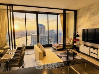 For rent 2 bedrooms condo in Khlong San, Bangkok