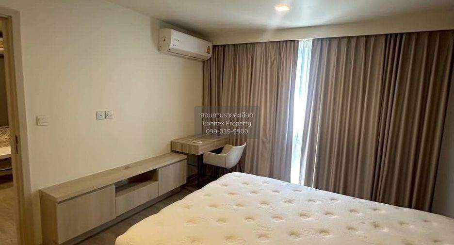 For rent 2 bedrooms condo in Huai Khwang, Bangkok