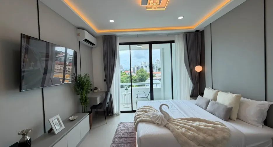 Wohnung zum Kauf mit Studio in Bang Lamung, Chonburi