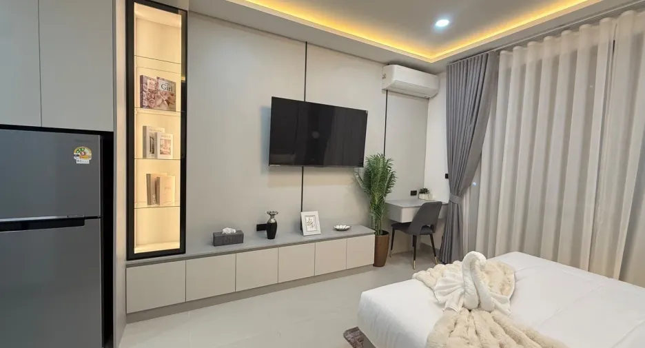 Wohnung zum Kauf mit Studio in Bang Lamung, Chonburi
