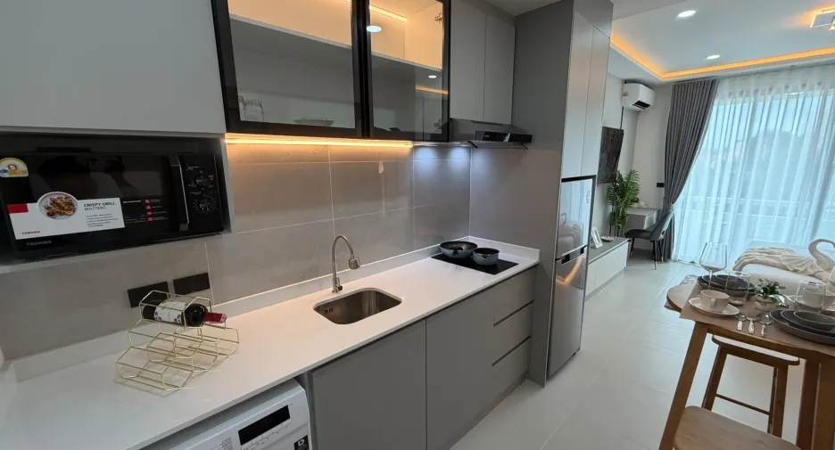 Wohnung zum Kauf mit Studio in Bang Lamung, Chonburi