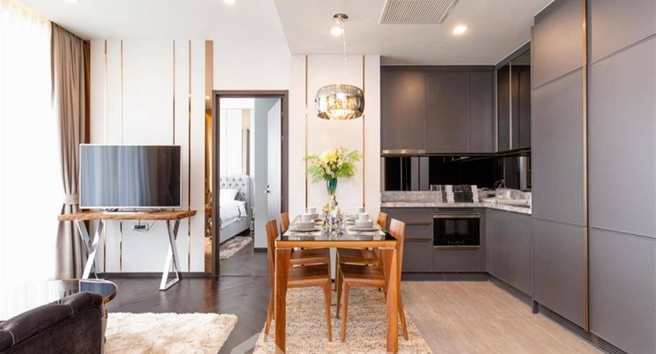 Wohnung zur Miete mit 2 Zimmer in Phaya Thai, Bangkok