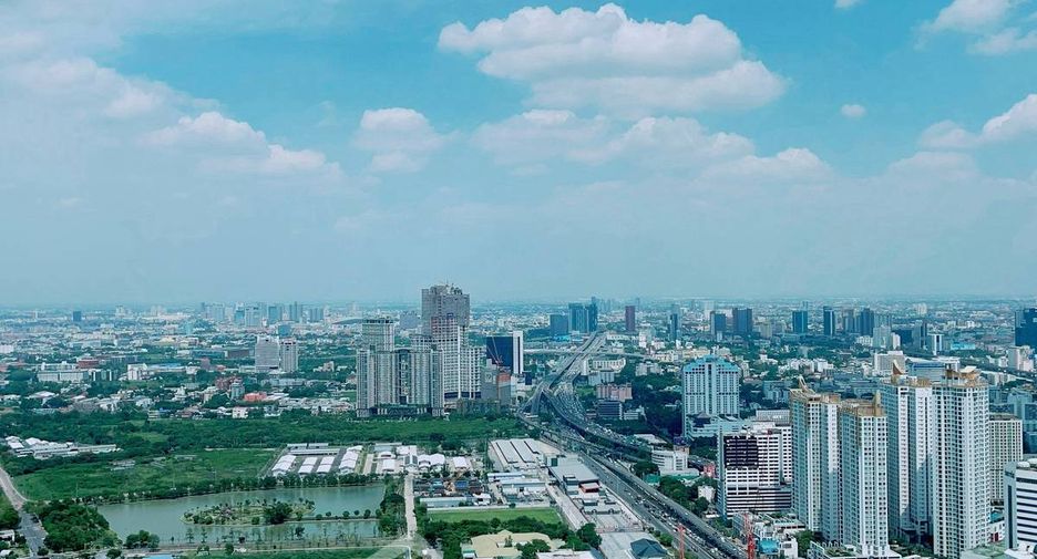For rent 1 bed condo in Huai Khwang, Bangkok
