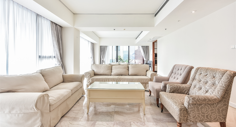Condo en alquiler de 3 habitaciones en Sathon, Bangkok