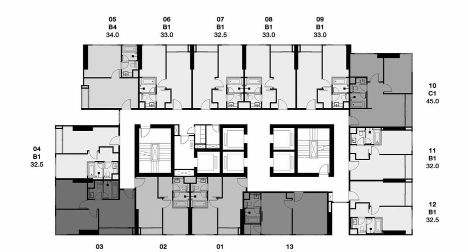 À vendre 1 chambre condo à Watthana, Bangkok