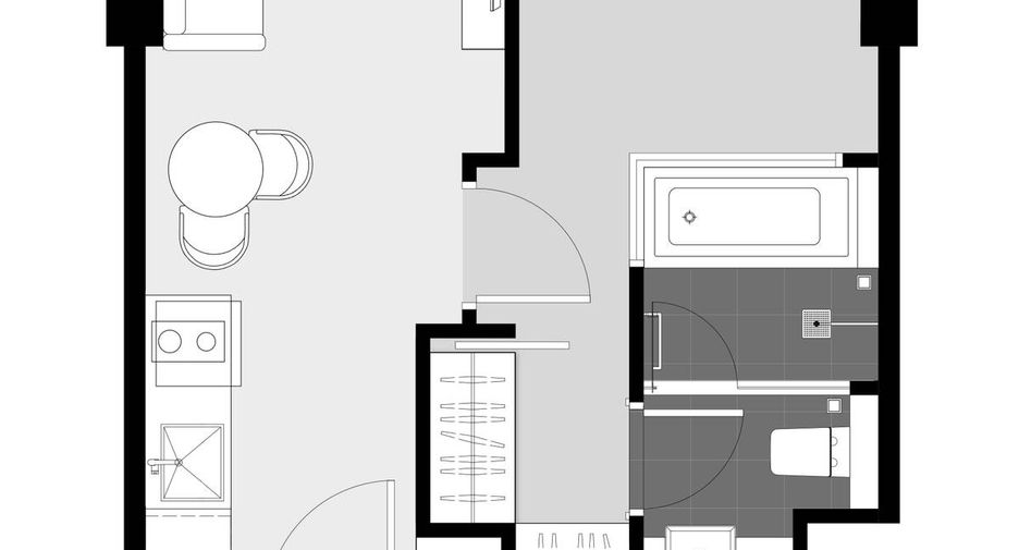 À vendre 1 chambre condo à Watthana, Bangkok