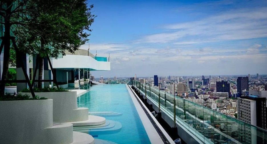À vendre 1 chambre condo à Huai Khwang, Bangkok