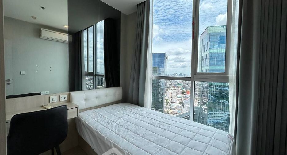 Condo en alquiler de 2 habitaciones en Huai Khwang, Bangkok