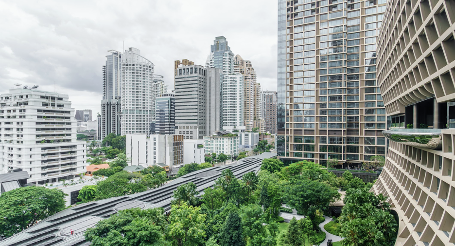 Condo en alquiler de 2 habitaciones en Pathum Wan, Bangkok