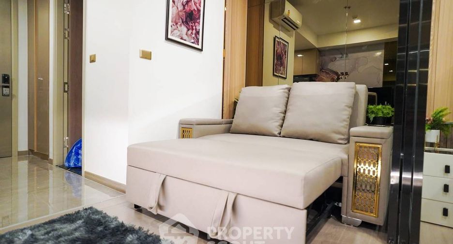 For rent 1 bed condo in Huai Khwang, Bangkok