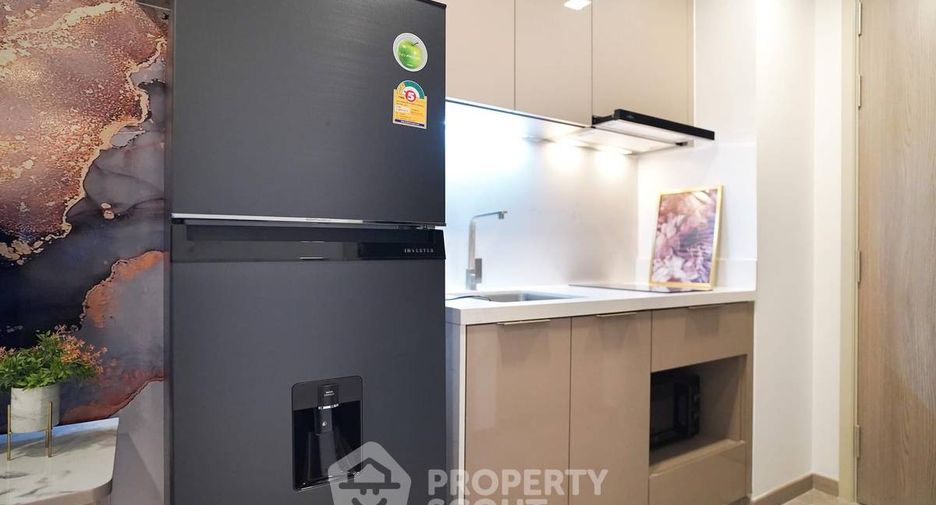 For rent 1 bed condo in Huai Khwang, Bangkok