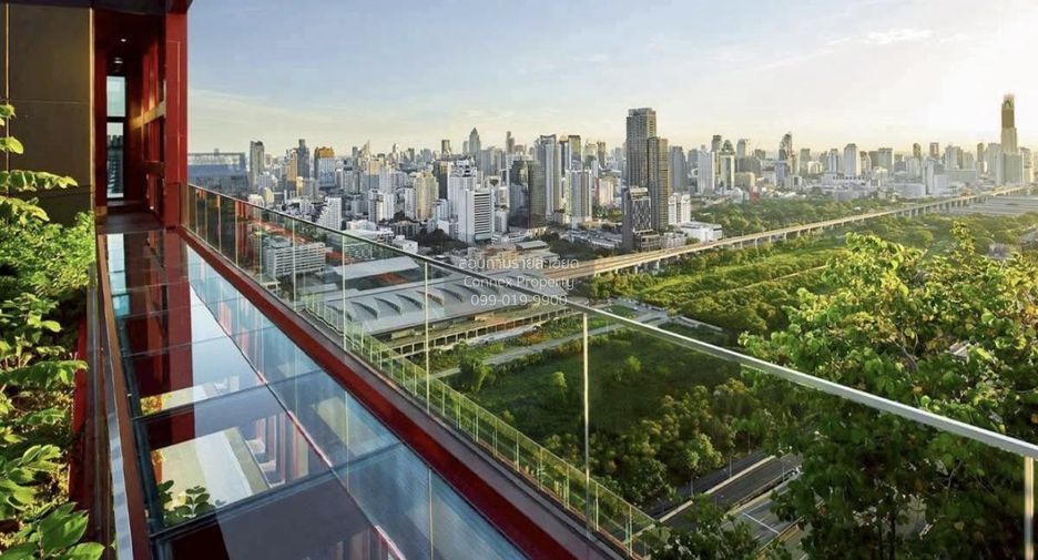 For rent 1 bed condo in Huai Khwang, Bangkok