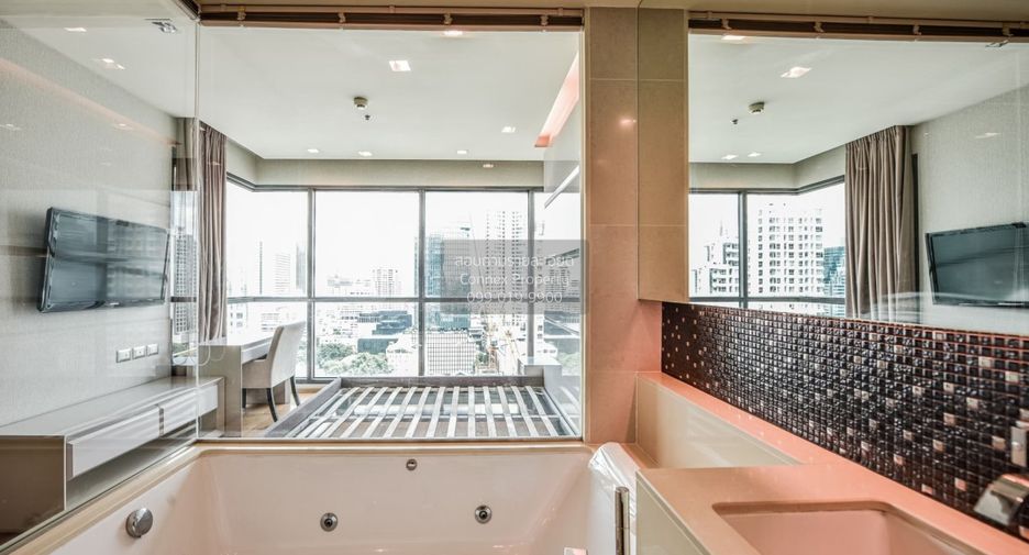 For rent 2 bedrooms condo in Sathon, Bangkok