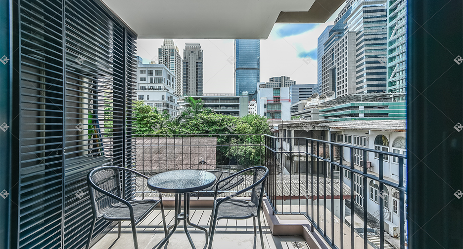 For rent 2 bedrooms condo in Sathon, Bangkok