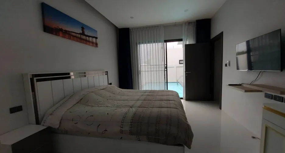 Villa en alquiler de 3 habitaciones en Bang Lamung, Chonburi
