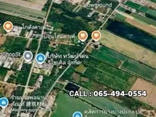À vendre terrain à Bang Pakong, Chachoengsao