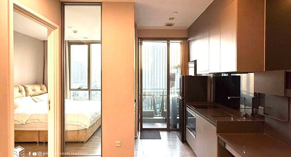 Condo en alquiler de 1 habitaciones en Khlong Toei, Bangkok