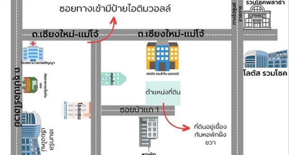 For sale land in Mueang Chiang Mai, Chiang Mai