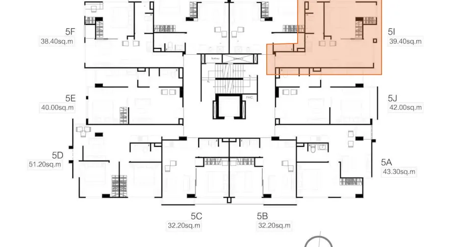 Wohnung zum Kauf mit 1 Zimmer in Watthana, Bangkok