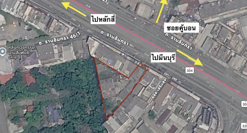 For sale land in Khan Na Yao, Bangkok