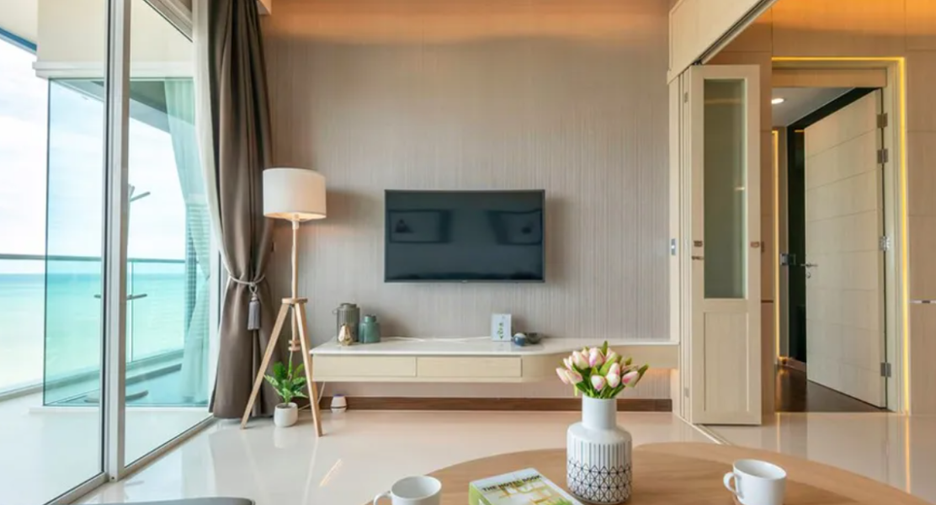 À vendre 2 chambres condo à Na Jomtien, Pattaya