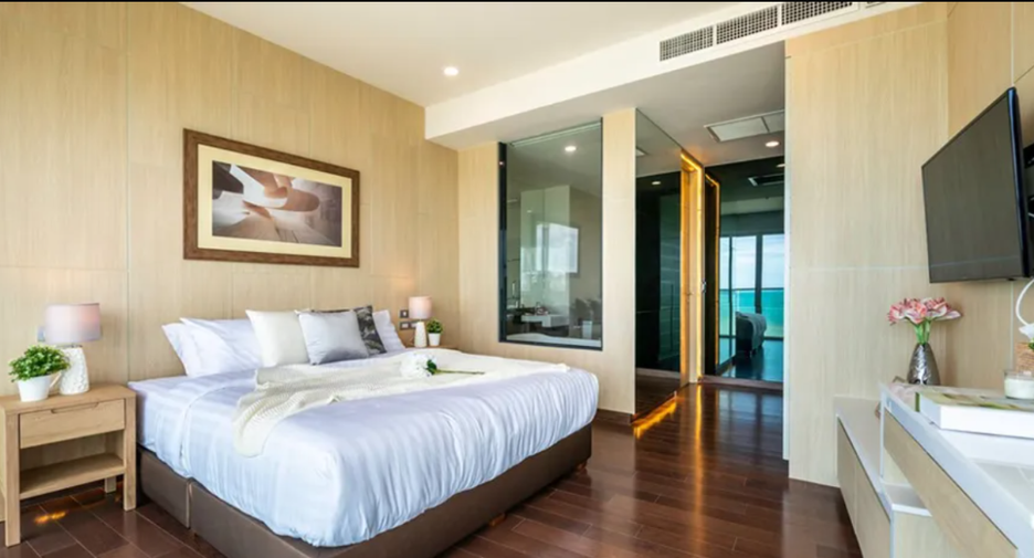 À vendre 2 chambres condo à Na Jomtien, Pattaya
