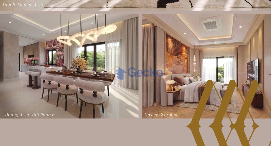 Casa en venta de 5 habitaciones en Bang Lamung, Chonburi