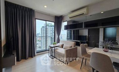 Condo en alquiler de 2 habitaciones en Huai Khwang, Bangkok