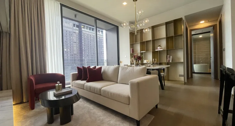 Condo en alquiler de 2 habitaciones en Khlong Toei, Bangkok