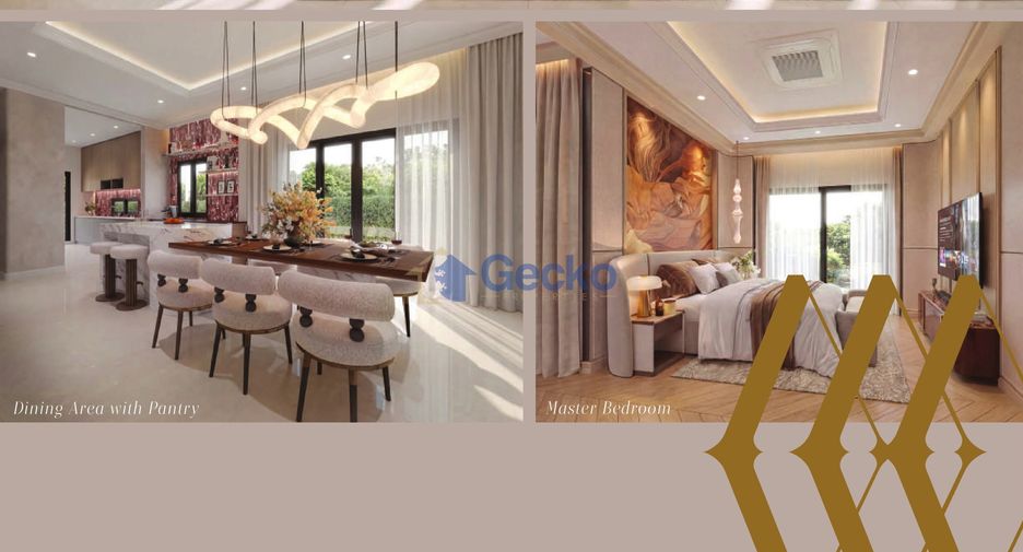 For sale 3 bedrooms house in Bang Lamung, Chonburi