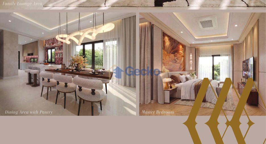 Haus zum Kauf mit 4 Zimmer in Bang Lamung, Chonburi