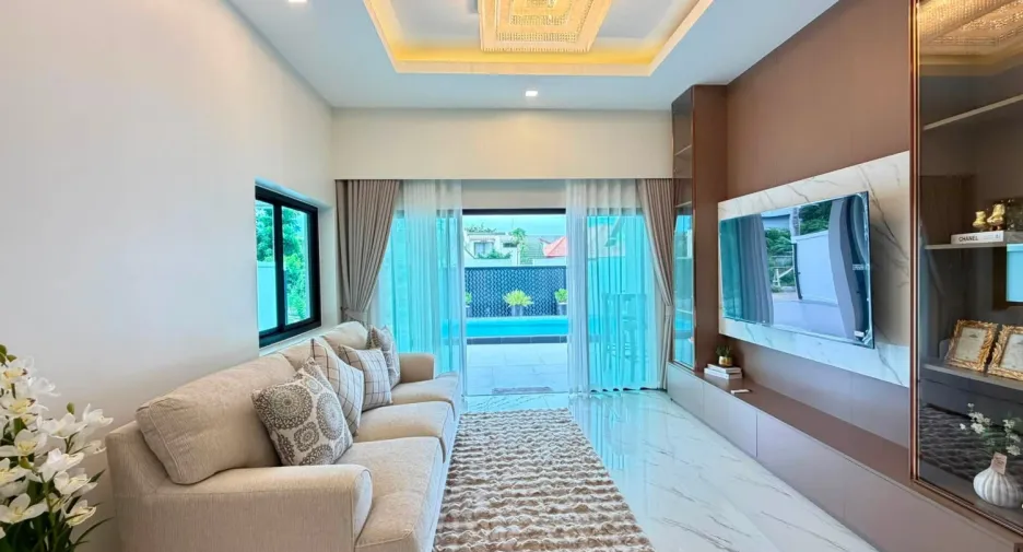 Villa zum Kauf mit 3 Zimmer in Bang Lamung, Chonburi