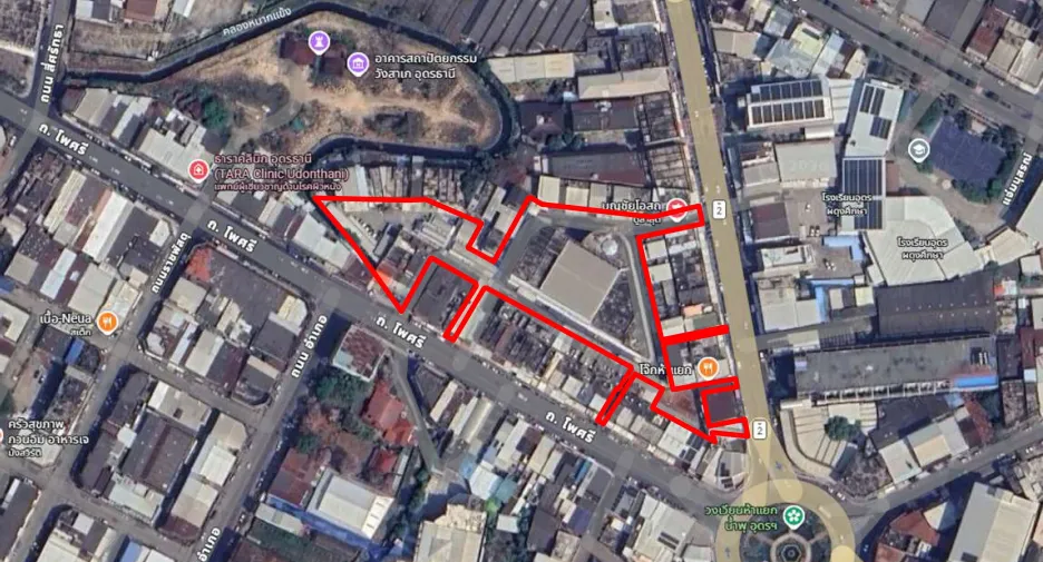 For sale retail Space in Mueang Udon Thani, Udon Thani