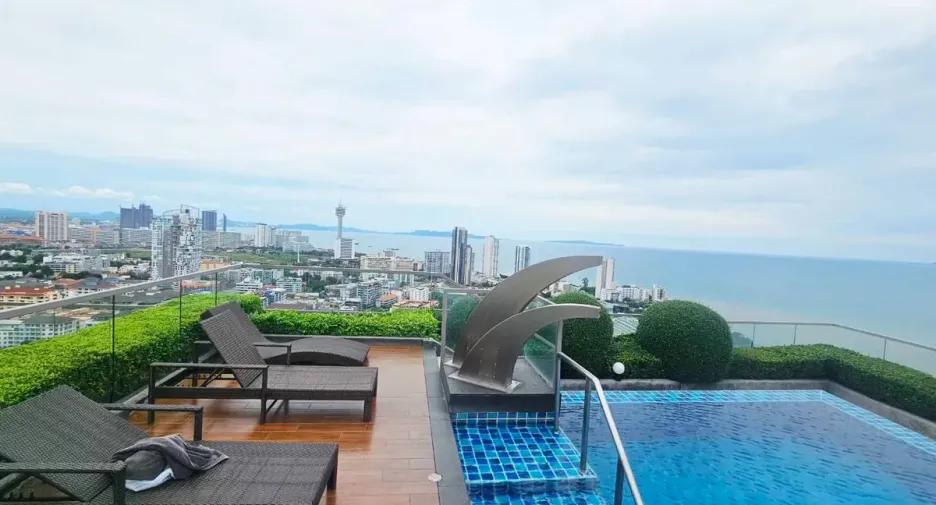 For rent 1 bed condo in Bang Lamung, Chonburi