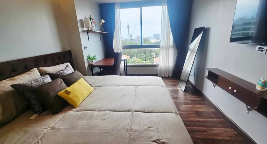 For rent 1 bed condo in Bang Lamung, Chonburi