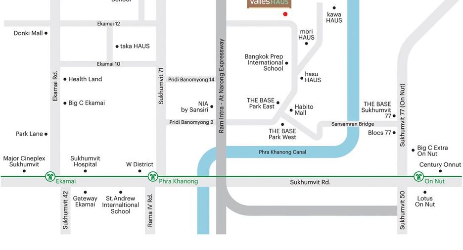 For rent 1 bed condo in Watthana, Bangkok