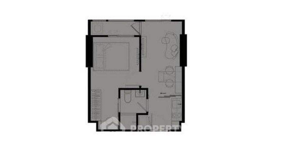 For sale 1 bed condo in Huai Khwang, Bangkok