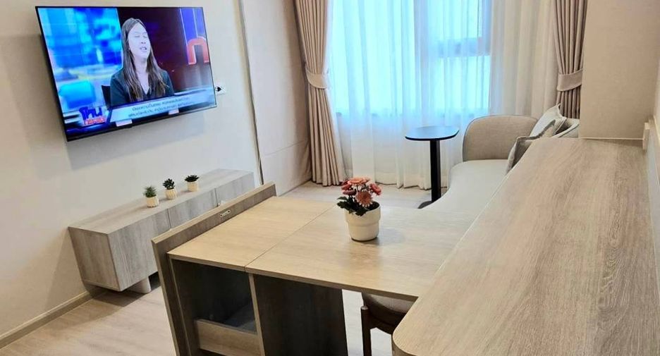 For rent 1 bed condo in Huai Khwang, Bangkok
