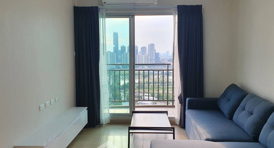 For rent 2 bedrooms condo in Huai Khwang, Bangkok