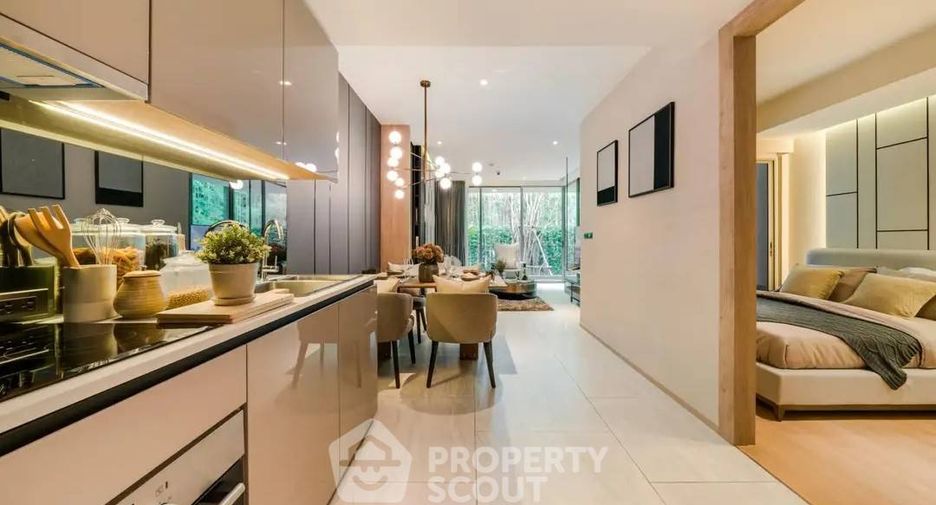 Condo en alquiler de 2 habitaciones en Watthana, Bangkok