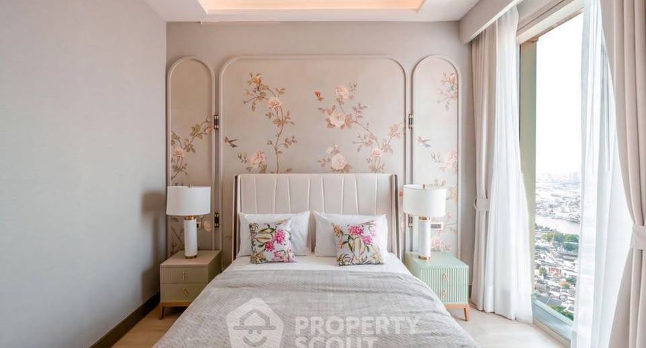 Wohnung zur Miete mit 3 Zimmer in Khlong San, Bangkok