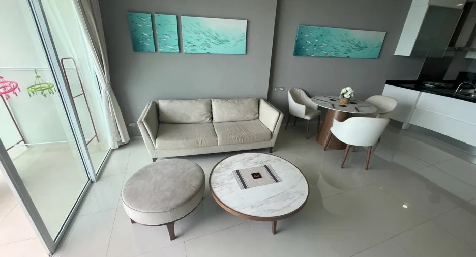 Condo en alquiler de 1 habitaciones en Na Jomtien, Pattaya