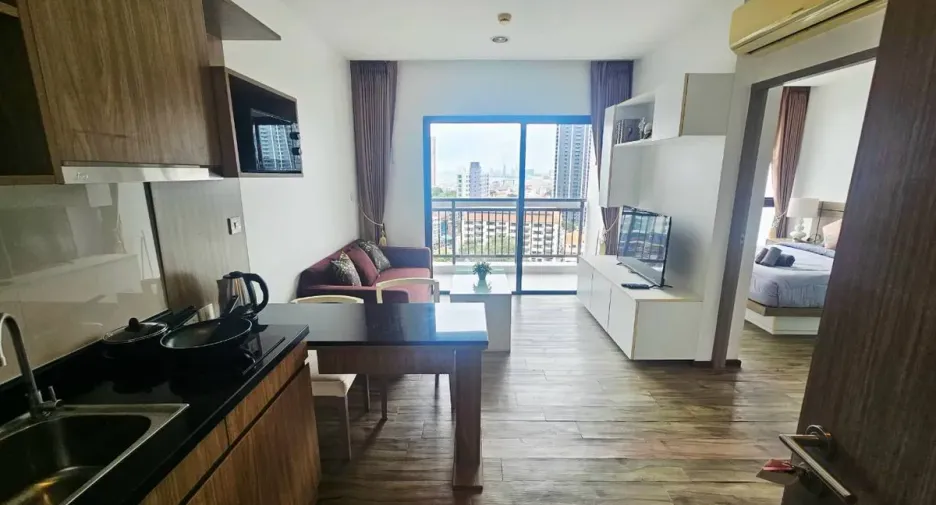 For rent 1 bed condo in Bang Lamung, Chonburi
