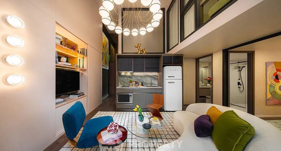 Condo en venta de 2 habitaciones en Ratchathewi, Bangkok